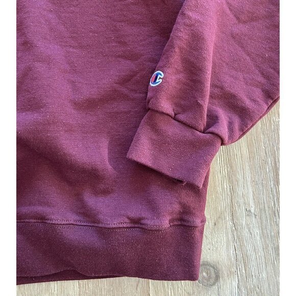 Champion Eco MIT Massachusetts Institute Technology Maroon Sweatshirt Me… - Picture 4 of 4